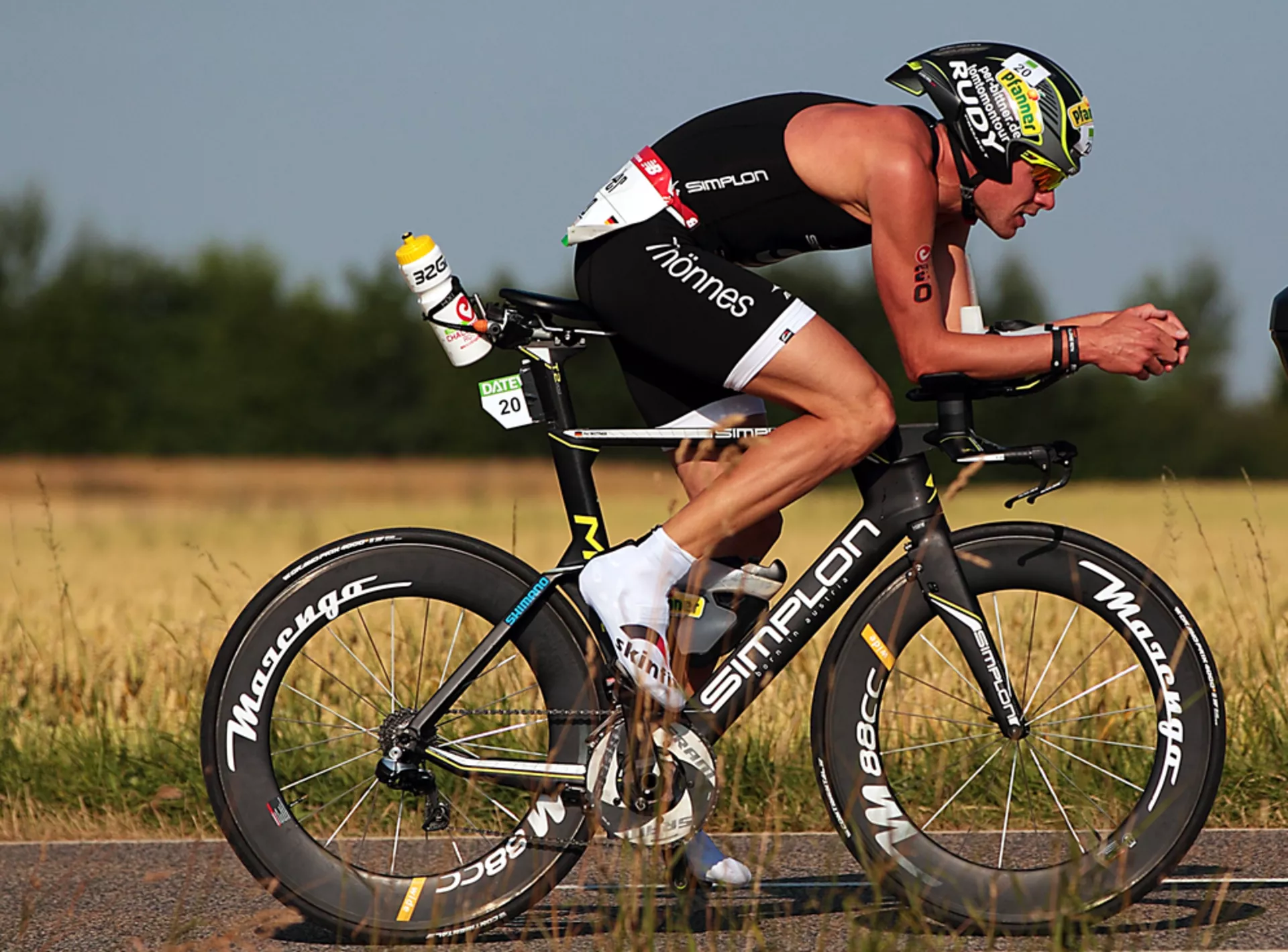 on road bike